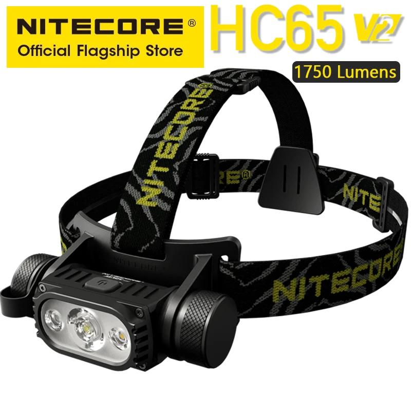 NITECORE USB  工, 1750  , 100  ÷ LED Ʈ, ȭƮ  Ʈ, 3500mAh 18650 ͸, HC65 V2